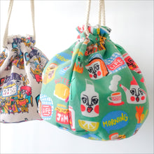 Load image into Gallery viewer, Perfect Day drawstring bag
