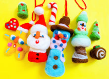 將圖片載入圖庫檢視器 聖誕羊毛氈吊飾工作坊 (Needle Felting Christmas Ornaments Workshop)