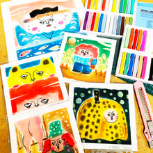 將圖片載入圖庫檢視器 Nagomi Pastel Art Trial Workshop (ONLINE)和諧粉彩體驗工作坊 (網上課程)