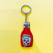 Load image into Gallery viewer, Ketchup Keychain

