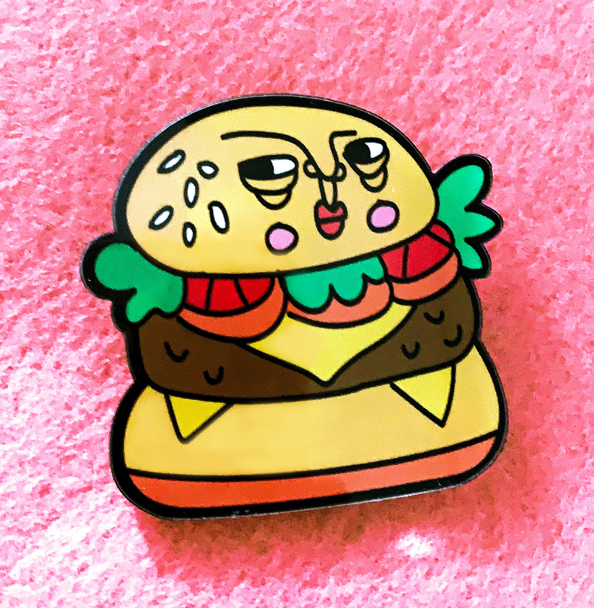 Burger Pin – Isatisse Studio
