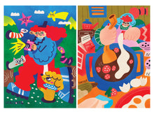 將圖片載入圖庫檢視器 In &amp; Out - Lenticular Postcard
