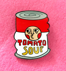 Tomato Can Soup Pin