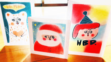 將圖片載入圖庫檢視器 和諧粉彩聖誕卡及賀卡心意卡DIY工作坊 Nagomi Pastel Greeting Cards DIY workshop
