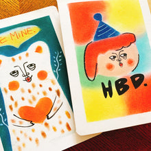 將圖片載入圖庫檢視器 和諧粉彩聖誕卡及賀卡心意卡DIY工作坊 Nagomi Pastel Greeting Cards DIY workshop

