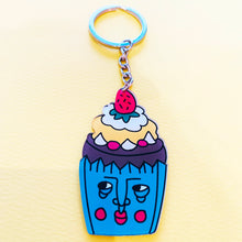 Load image into Gallery viewer, Cup Cake Keychain
